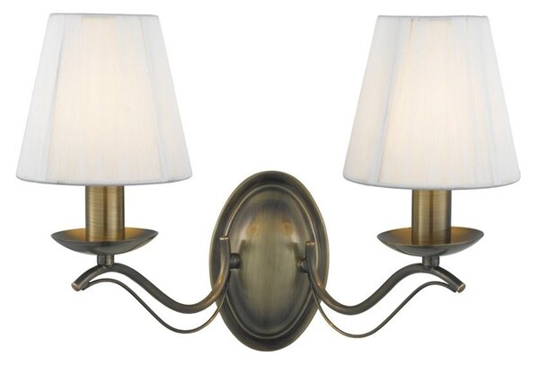 Searchlight 9822-2AB Andretti nástenné svietidlo 2xE14