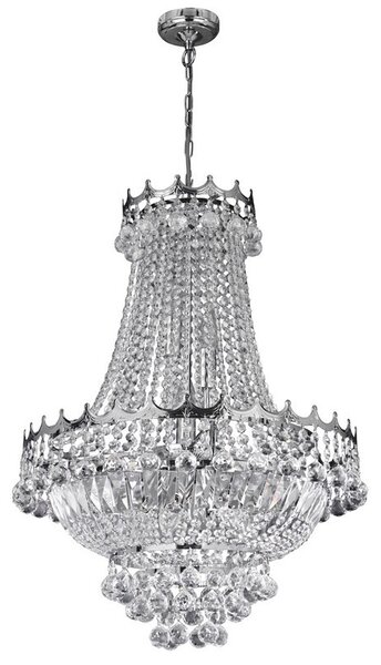 Searchlight 9112-52CC VERSAILLES závesné svietidlo 9xE14
