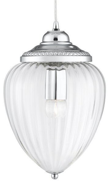 Searchlight 1091CC PENDANTS závesné svietidlo 1xE27