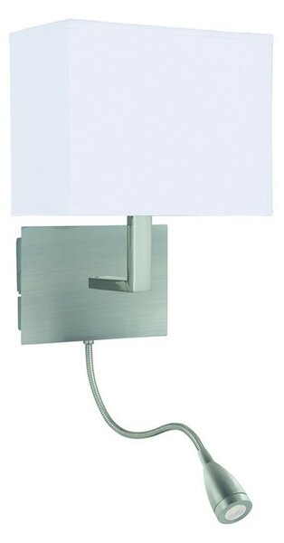 Searchlight 6519SS ADJUSTABLE WALL nástenné svietidlo 1xE27 + LED