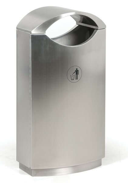 Odpadkový kôš 75 l, nerez