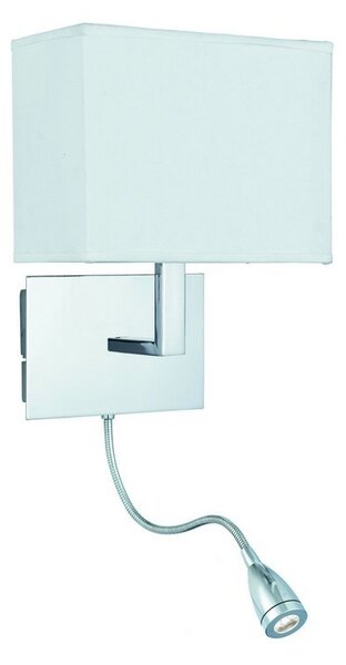 Searchlight 6519CC ADJUSTABLE WALL nástenné svietidlo 1xE27 + LED