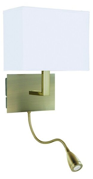 Searchlight 6519AB ADJUSTABLE WALL nástenné svietidlo 1xE27 + LED