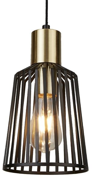 Searchlight 9412BK BIRD CAGE závesné svietidlo E27 1x10W