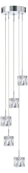 Searchlight 6775-5-LED ICE CUBE stropné svietidlo LED 5x5W 1250 lm