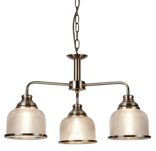 Searchlight 1683-3AB BISTRO závesné svietidlo E27 3x7W