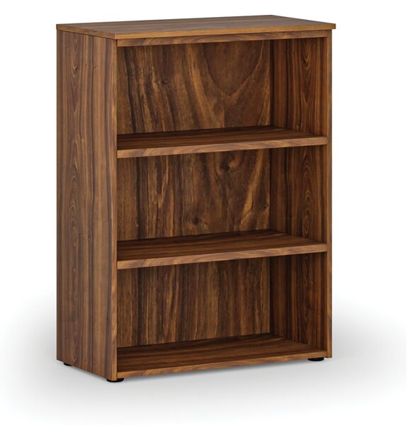Kancelársky regál PRIMO WOOD, 800 x 420 x 1087 mm, orech