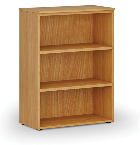 Kancelársky regál PRIMO WOOD, 800 x 420 x 1087 mm, buk