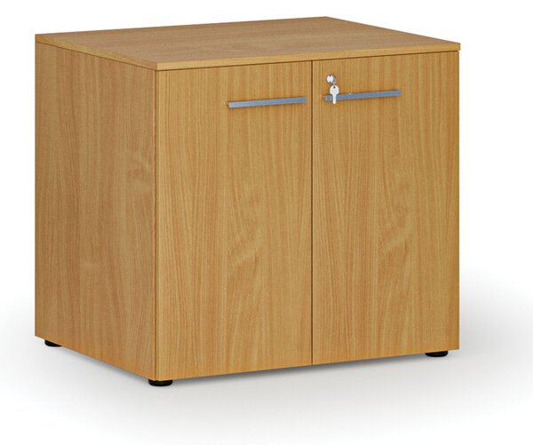 Kancelárska skriňa s dverami PRIMO WOOD, 800 x 640 x 735 mm, buk