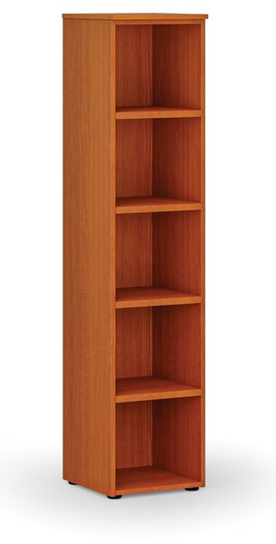 Kancelársky regál PRIMO WOOD, 400 x 420 x 1781 mm, čerešňa