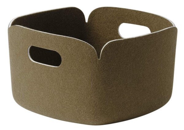 Muuto Kôš Restore 28x28, brown green