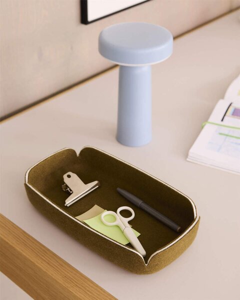Muuto Kôš Restore Tray 28x15, dusty green