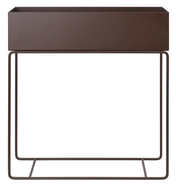 Ferm Living Truhlík na rastliny Plant Box, dark chocolate