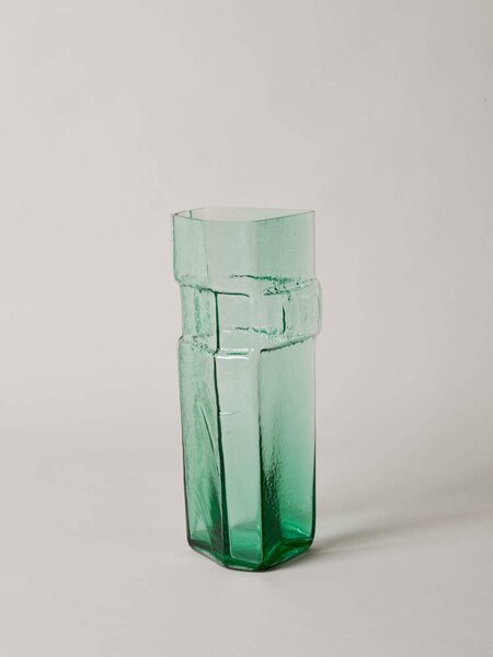 Ferm Living Váza Muro H38, recycled green