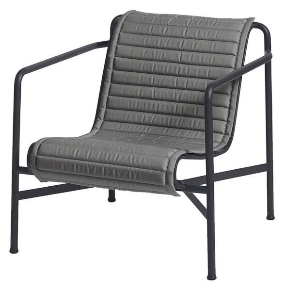 HAY Textilný podsedák Palissade Lounge Chair Low quilted cushion, anthracite