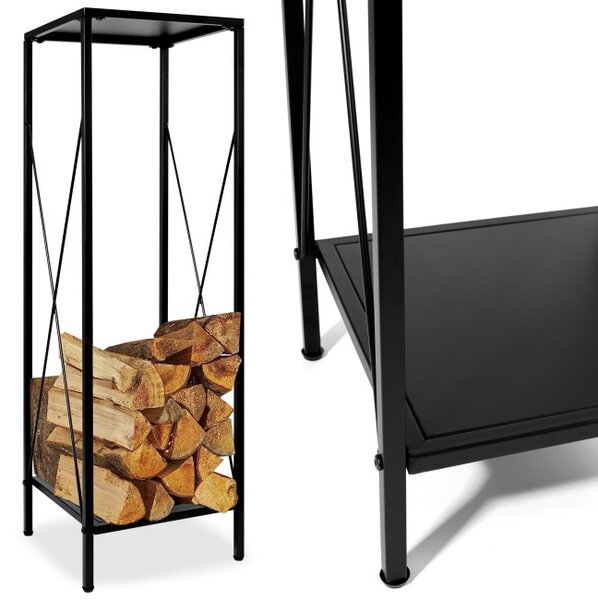 Stojan na drevo ku krbu PERUN kovový