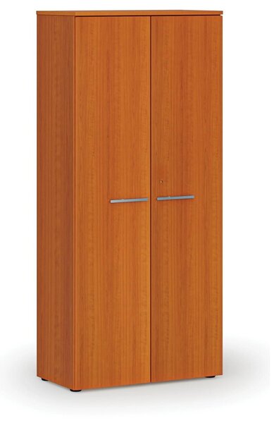 Šatníková skriňa s výsuvom PRIMO WOOD, 800 x 420 x 1781 mm, čerešňa