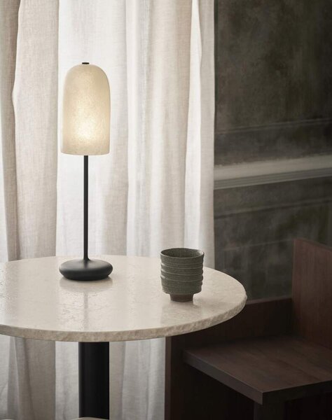 Ferm Living Prenosná lampa Gry, black/translucent 1104268268