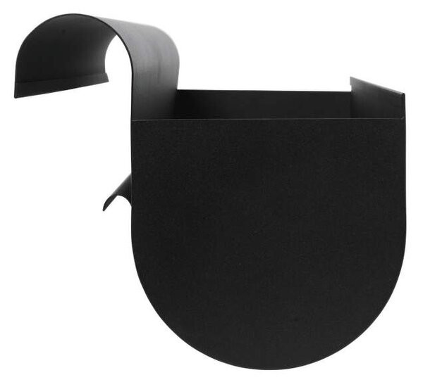 Ferm Living Závesný truhlík Uma Balcony Box Medium, black