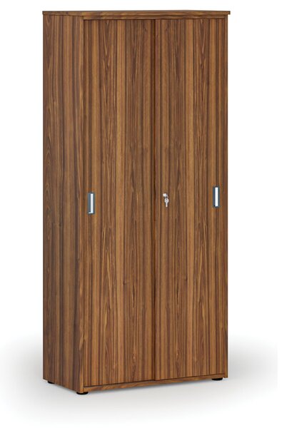 Skriňa so zasúvacími dverami PRIMO WOOD, 800 x 420 x 1781 mm, orech