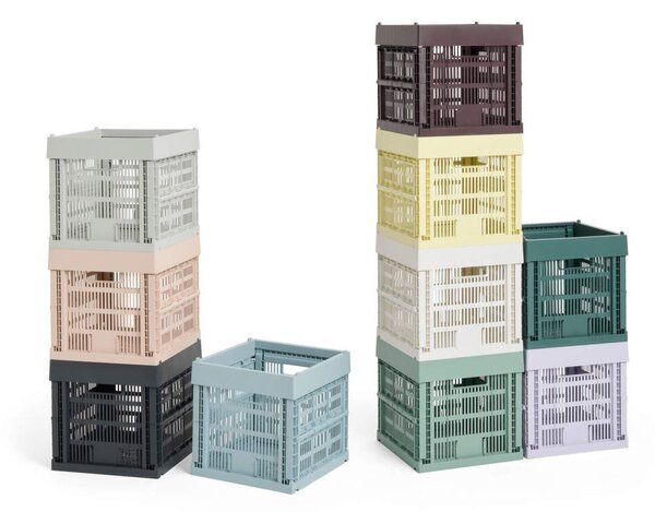 HAY Úložný box Colour Crate Cube, grey