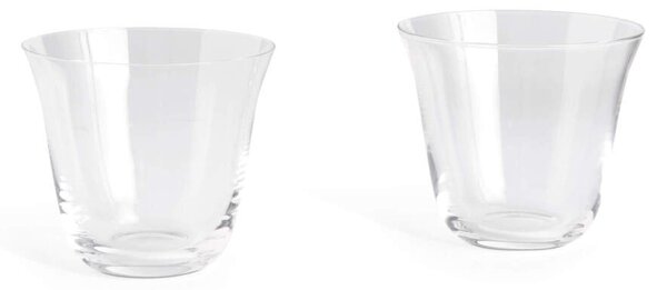HAY Poháre Curve Tumbler Small 2ks, clear