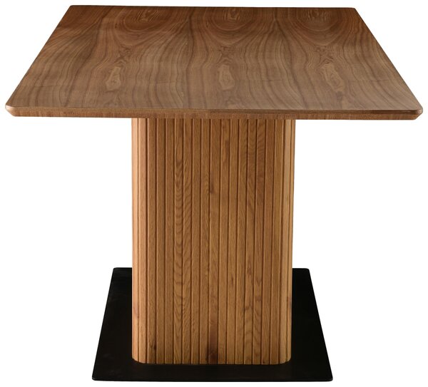 JEDÁLENSKÝ STÔL, dub, farba vlašského orecha, 160/75/90 cm MID.YOU - Jedálenské programy, Online Only