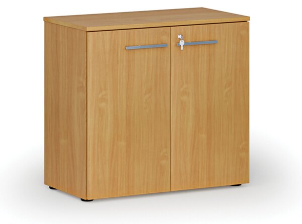 Kancelárska skriňa s dverami PRIMO WOOD, 800 x 420 x 740 mm, buk