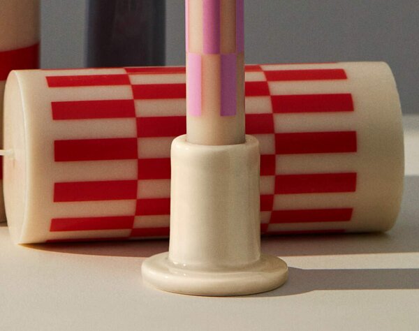 HAY Svietnik Tube Small, off-white