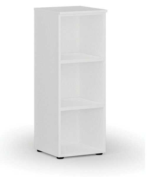 Kancelársky regál PRIMO WHITE, 400 x 420 x 1087 mm, biela