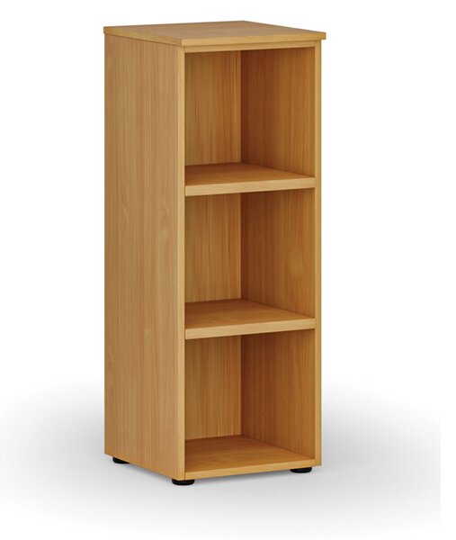 Kancelársky regál PRIMO WOOD, 400 x 420 x 1087 mm, buk
