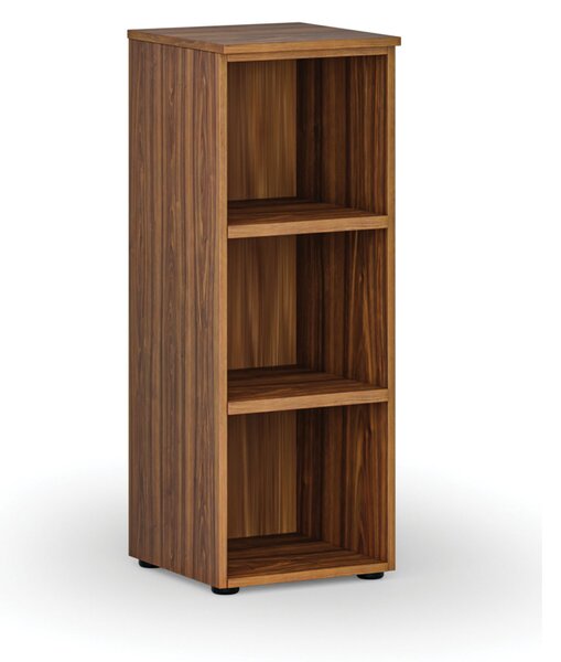 Kancelársky regál PRIMO WOOD, 400 x 420 x 1087 mm, orech