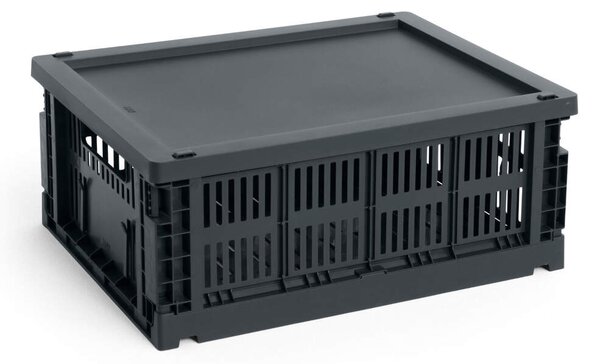 HAY Plastové veko Colour Crate Medium, lavender