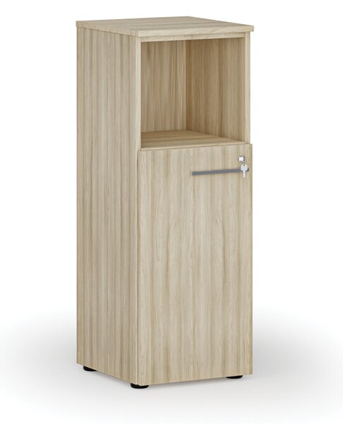 Kombinovaná kancelárska skriňa PRIMO WOOD, 400 x 420 x 1087 mm, dub prírodný