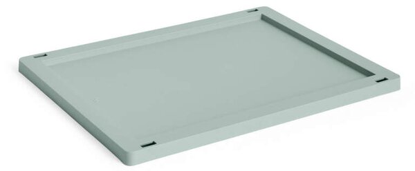 HAY Plastové veko Colour Crate Medium, sage green