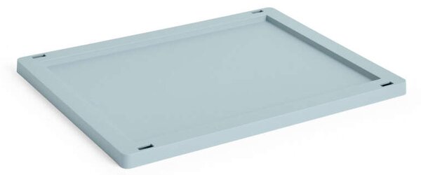 HAY Plastové veko Colour Crate Medium, dusty blue