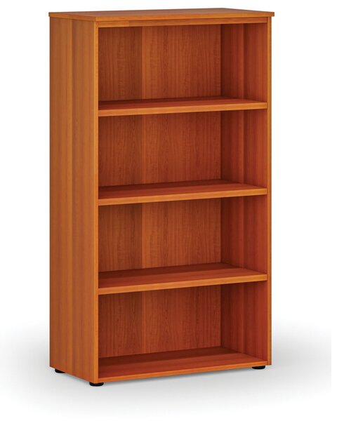 Kancelársky regál PRIMO WOOD, 800 x 420 x 1434 mm, čerešňa