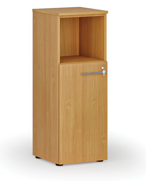 Kombinovaná kancelárska skriňa PRIMO WOOD, 400 x 420 x 1087 mm, buk