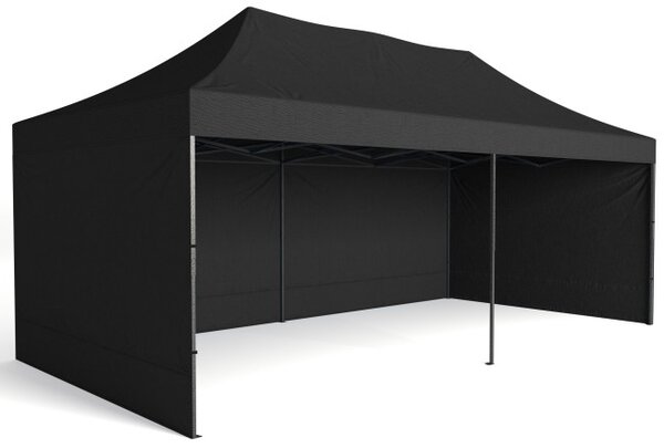 Záhradný párty stan EXPRESS čierny 3x6 m