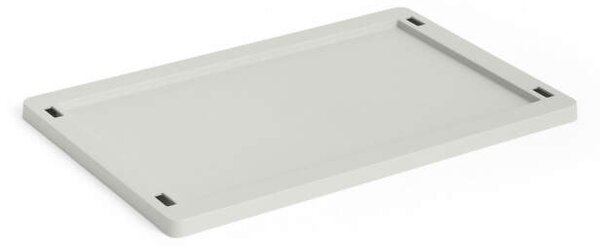 HAY Plastové veko Colour Crate Small, grey