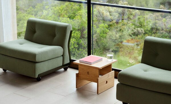 HAY Konferenčný stolík Wood Box, oiled oak