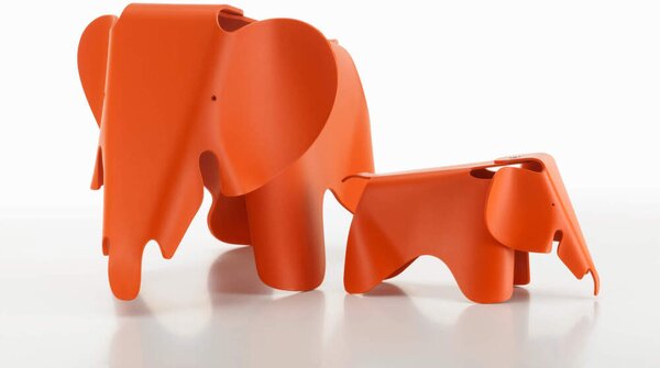 Vitra Slon Eames Elephant Small RE, Eames red orange