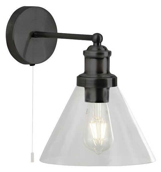 Searchlight 1277BK Pyramid nástenné svietidlo E27 1 x 60W