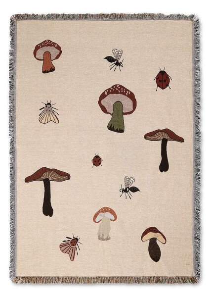 Ferm Living Tapiséria Forest Tapestry Blanket, sand