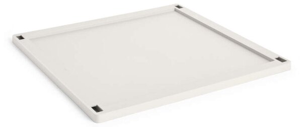 HAY Plastové veko Colour Crate Medium Square/Cube, off-white