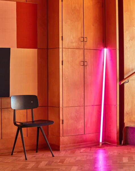 HAY Svietidlo Neon Tube LED, pink AB450