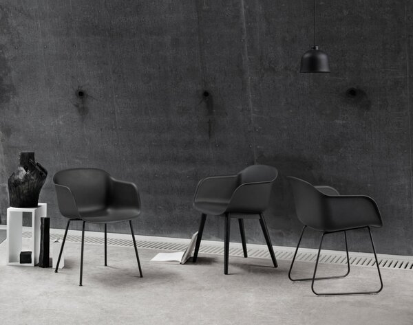 Muuto Závesná lampa Grain, dark green 12238