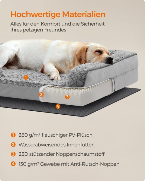 Ortopedický pelech pre psa XXL PGW254G01