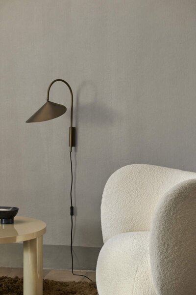 Ferm Living Nástenná lampa Arum Swivel, bronze 1104266830