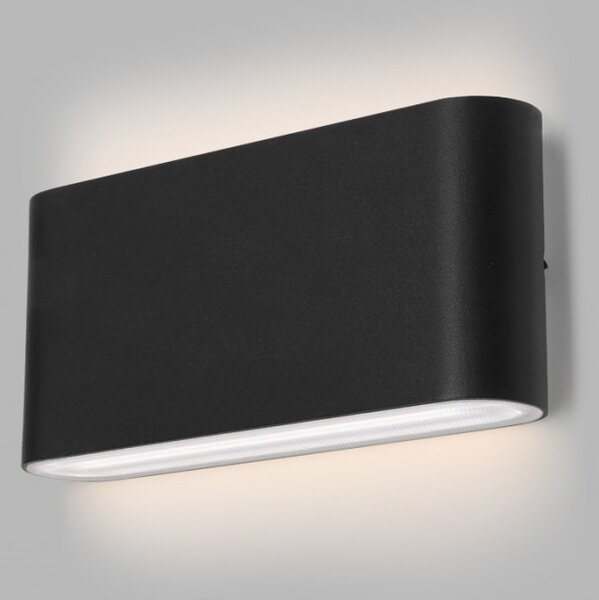 LED2 5234854 LED vonkajšie nástenné svietidlo FLAT II | 2x5W integrovaný LED zdroj
